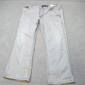 Ariat FR M4 38x30 Cat2 Relaxed Boot Cut Gray Work Pants Flame Resistant Stains